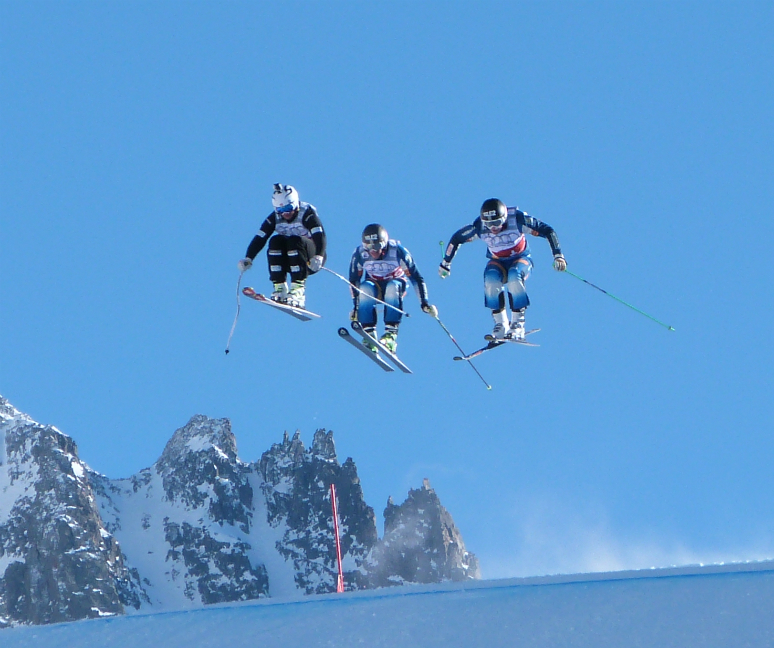 Skicross World Cup in Val Thorens