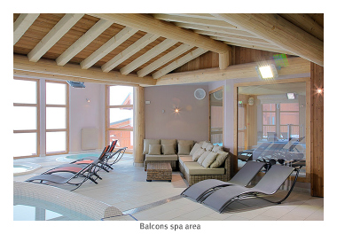 Spa area, Les Balcons de Val Thorens Spa area, Les Balcons de Val Thorens