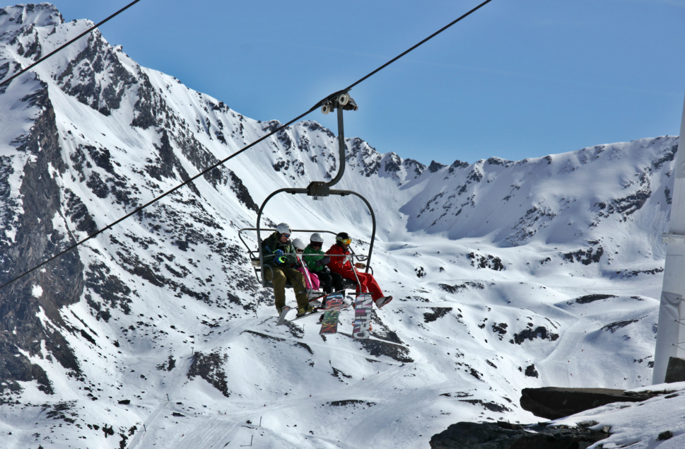 Boismint chairlift, Val Thorens Boismint chairlift, Val Thorens