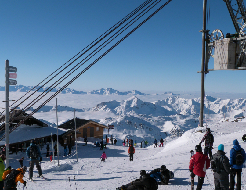 Freeride cafe, Cime de Caron Freeride cafe, Cime de Caron