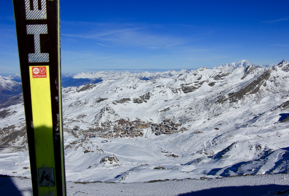 Val Thorens from Grand Fond, November 2017 Val Thorens from Grand Fond, November 2017