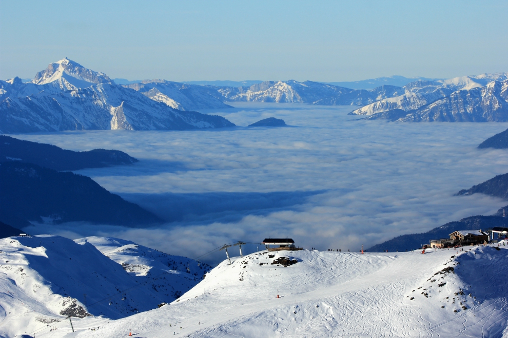 View from Mont de la Chambre, 23rd Dec 2017 View from Mont de la Chambre, 23rd Dec 2017