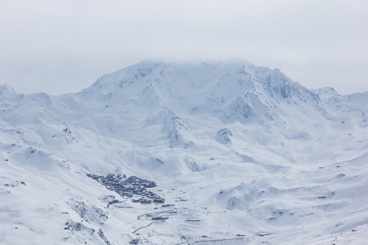 Aiguille de Péclet & Val Thorens, 31st March 2018 Aiguille de Péclet & Val Thorens, 31st March 2018