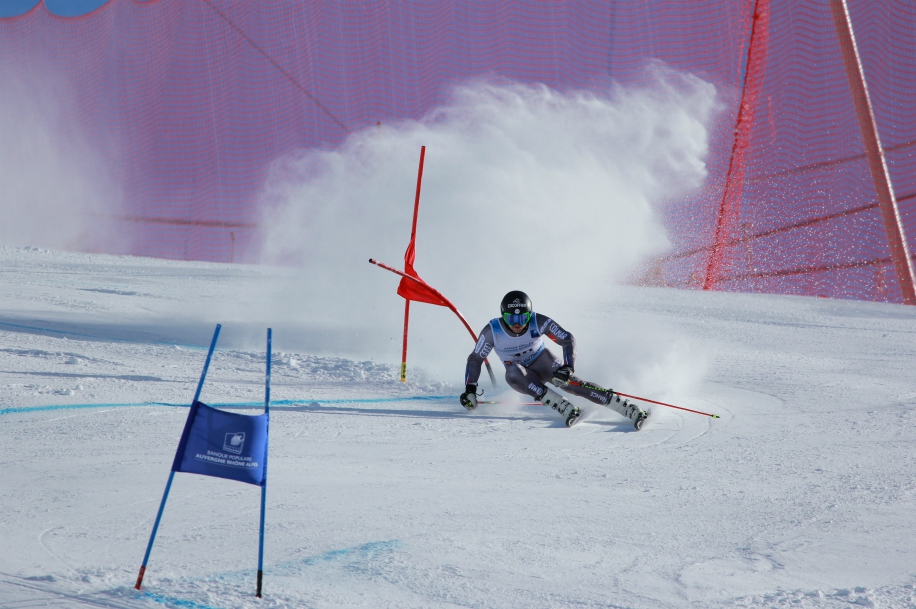 Ski Chrono Samse Tour giant slalom race in Val Thorens Ski Chrono Samse Tour giant slalom race in Val Thorens