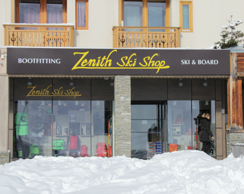 Zenith Ski Shop, Val Thorens Zenith Ski Shop, Val Thorens
